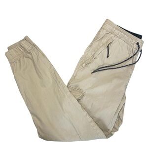 Sonoma Flexwear Tan Joggers in Men's Small